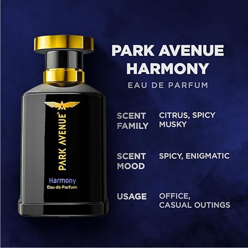 Park Avenue Harmony Eau de Parfum for Men 100ml