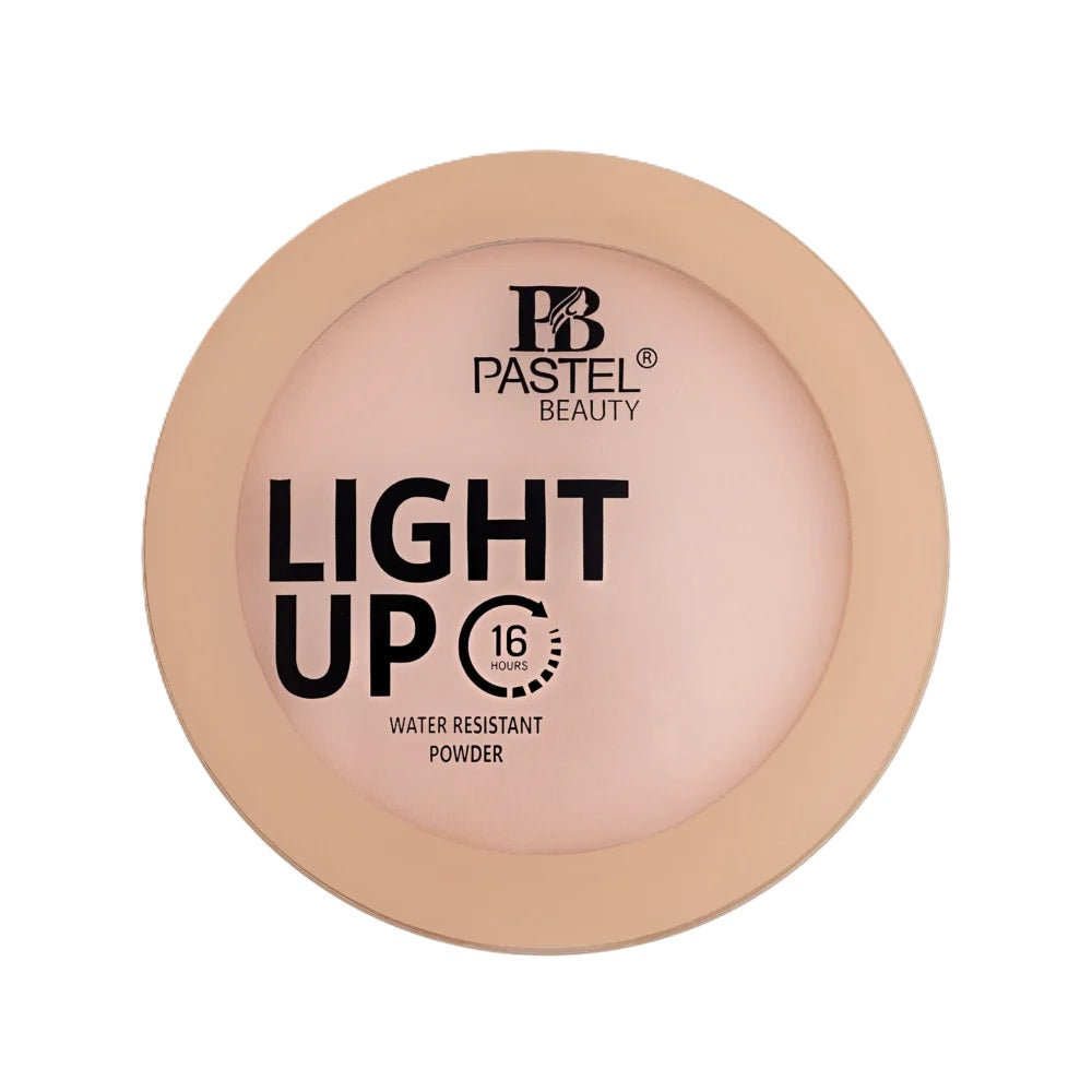 Pastel Beauty Light Up Water Resistant Powder 16H long-lasting face powder