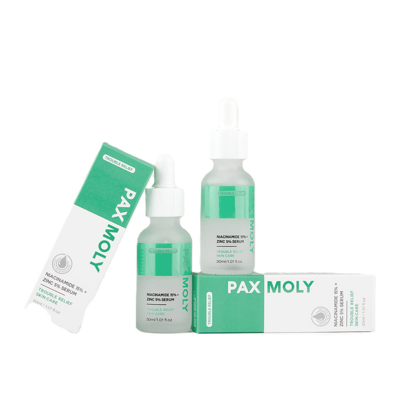 Pax Moly Trouble Relief Niacinamide 15% + Zinc 5% Serum 30ml BD