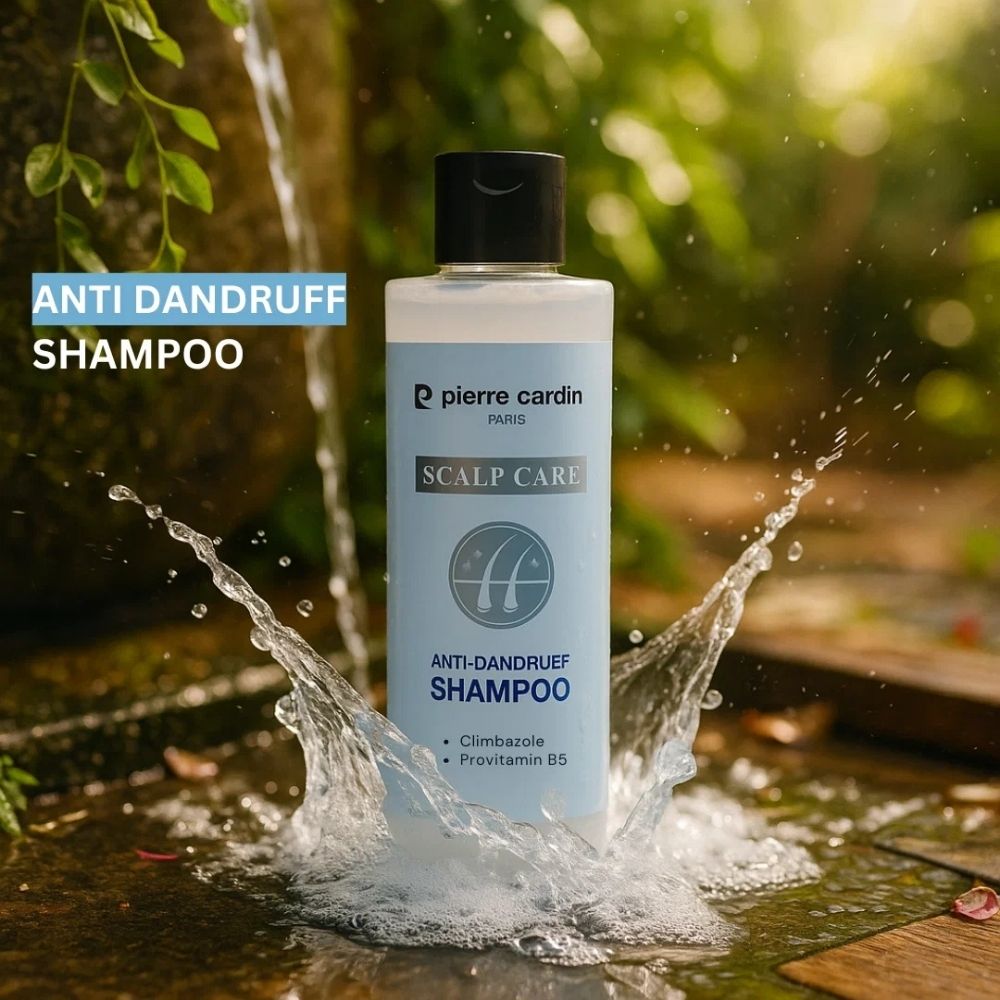 Pierre Cardin anti-dandruff shampoo for scalp care