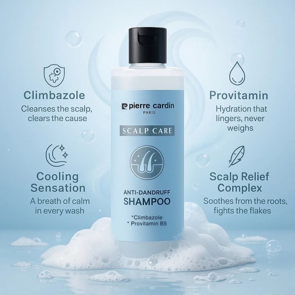 Anti-dandruff shampoo for clean and fresh scalp