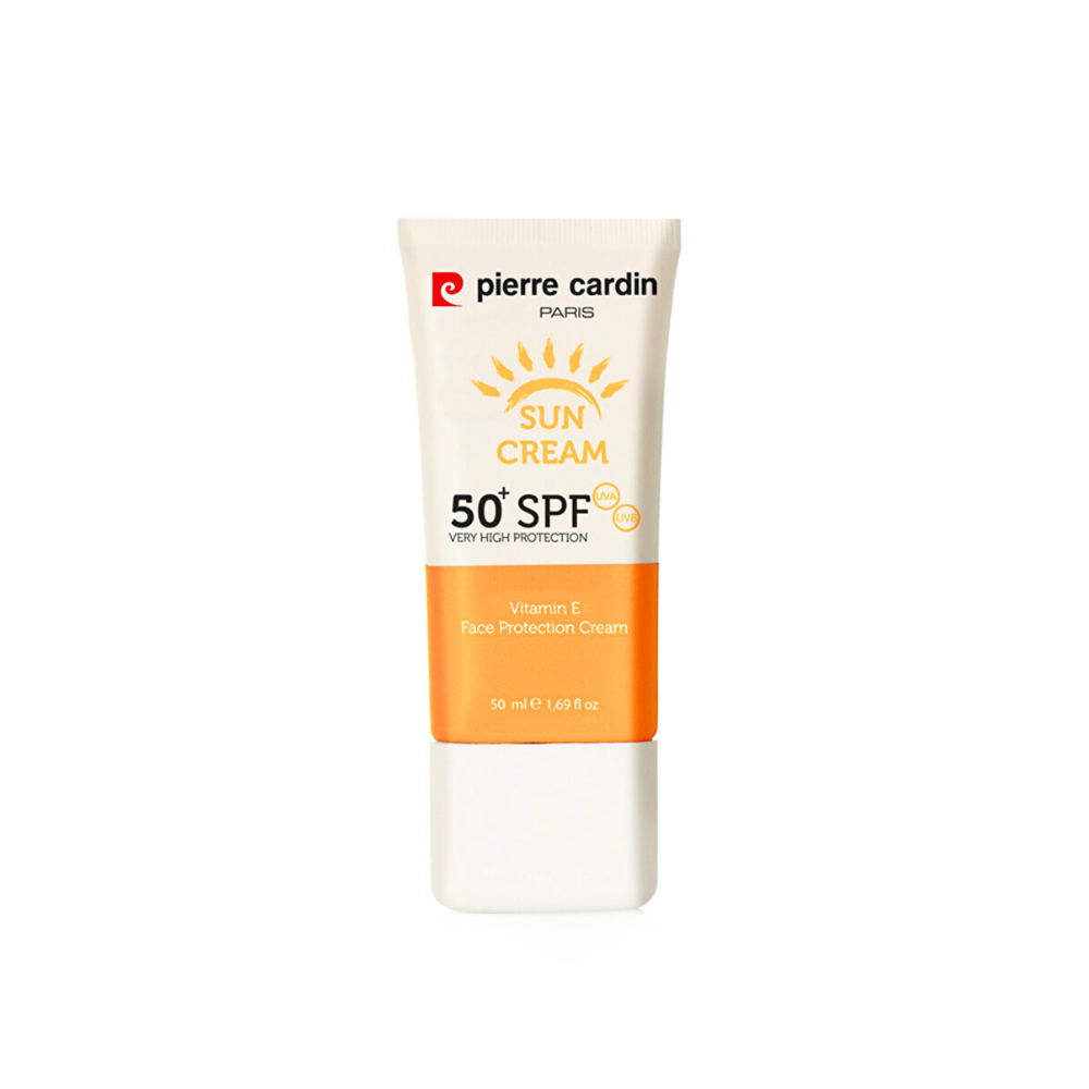 Pierre Cardin Sunscreen Face Cream SPF 50+ for high UVA/UVB protection – 50ml