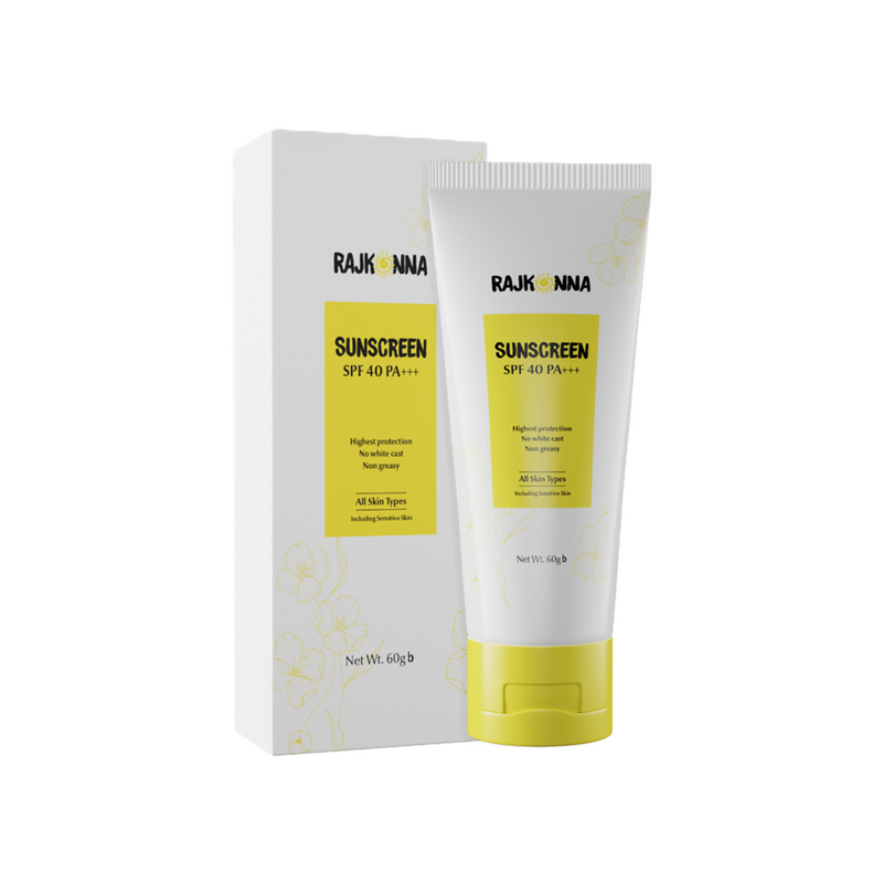 Rajkonna Sunscreen SPF 40 PA+++ 60g BD