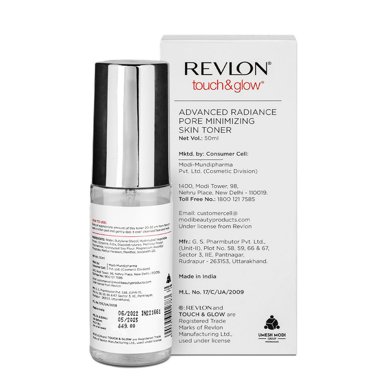 Revlon Touch & Glow Advanced Radiance Pore Minimizing Skin Toner 50ml