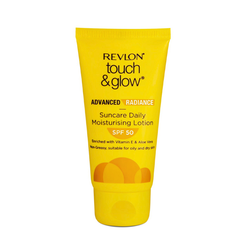 Revlon Touch & Glow Advanced Radiance Sun Care Daily Moisturizing Lotion SPF 50 