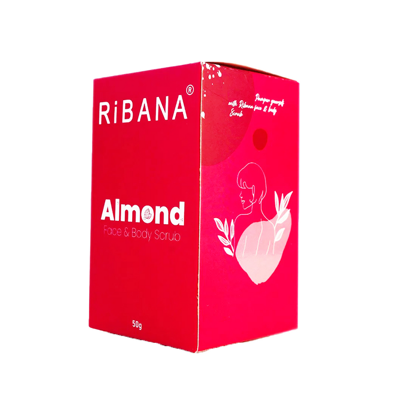 Ribana Almond Face & Body Scrub 50g