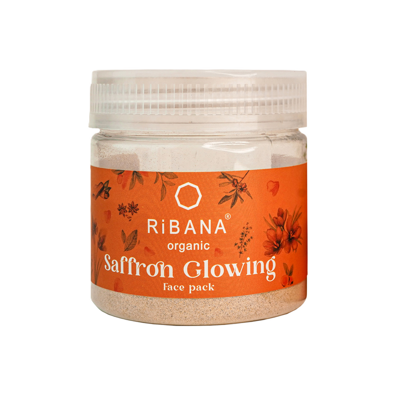 Ribana Saffron Glowing Face Pack 50g