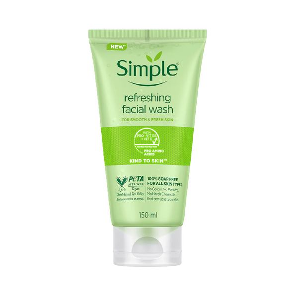 Simple Refreshing Face Wash 150ml BD