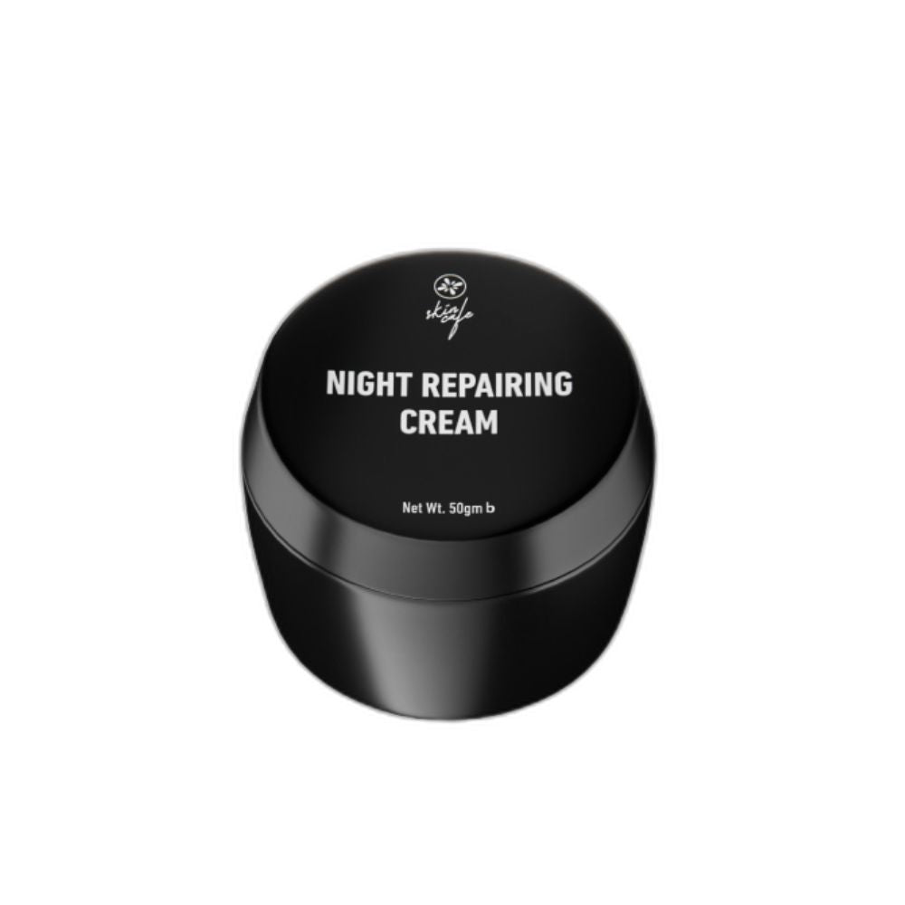 Skin Cafe Night Repairing Cream With Collagen jar