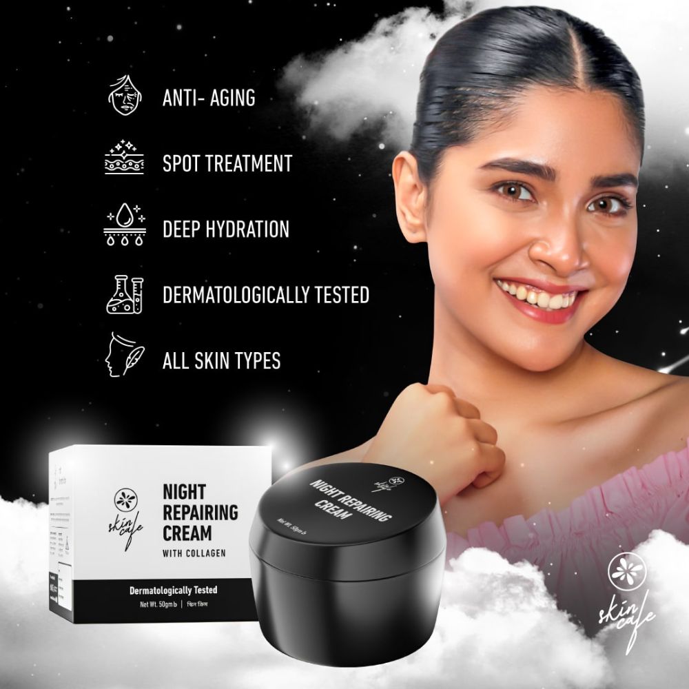 Skin Cafe repairing night moisturizer image
