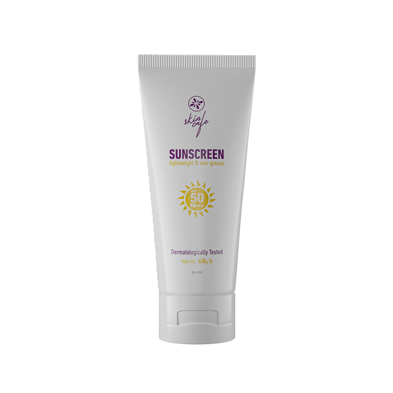 Skin Cafe Sunscreen SPF 50 PA+++ Lightweight & Non-Greasy 60g