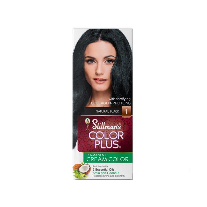 Stillman's Color Plus Permanent Cream Color Natural Black 01