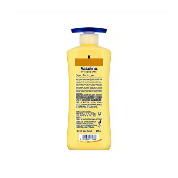 Vaseline Deep Moisture Intensive Care Body Lotion 400ml 