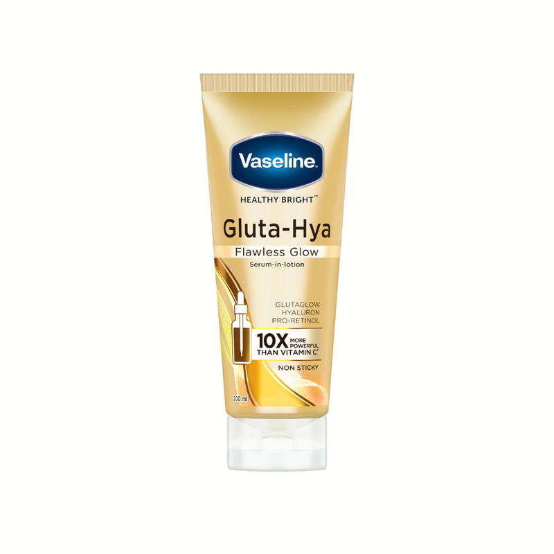 Vaseline Gluta-Hya Flawless Glow Serum In Lotion 200ml