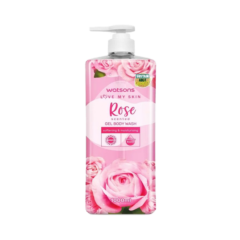  Watsons Rose Scented Gel Body Wash 