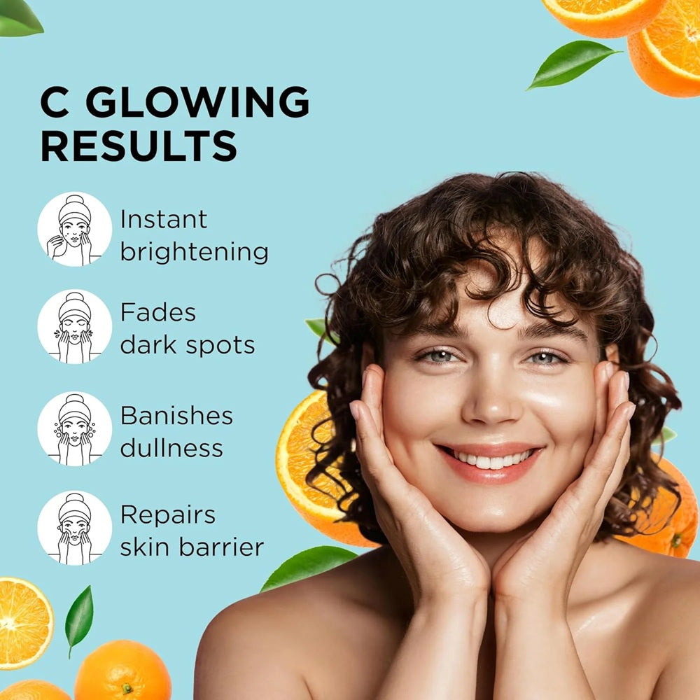 Zayn & Myza Brightening Vitamin C Face Wash – Orange C glowings Result