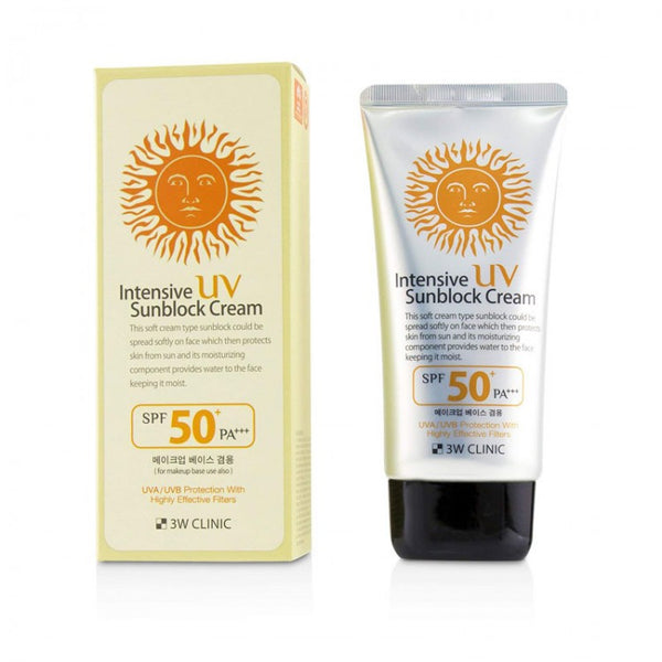 3W Clinic Intensive UV Sunblock Cream 70ml BD