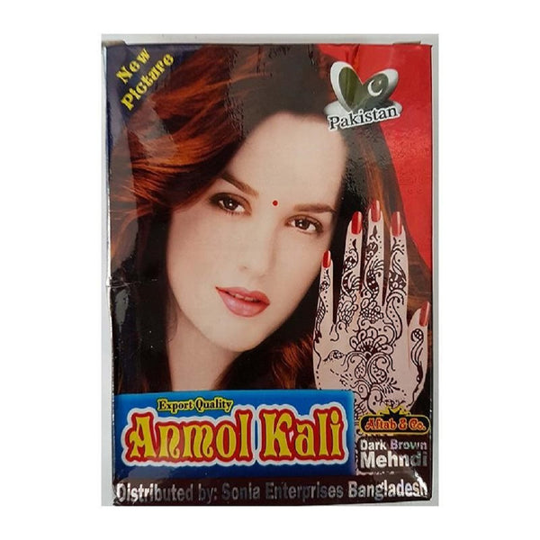 Aftab & Co. Anmol Kali Dark Brown Mehndi 50g BD