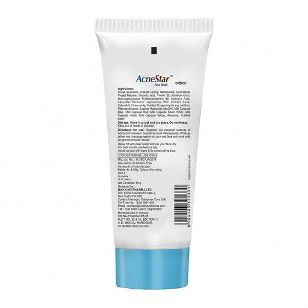 AcneStar Face Wash 50g BD