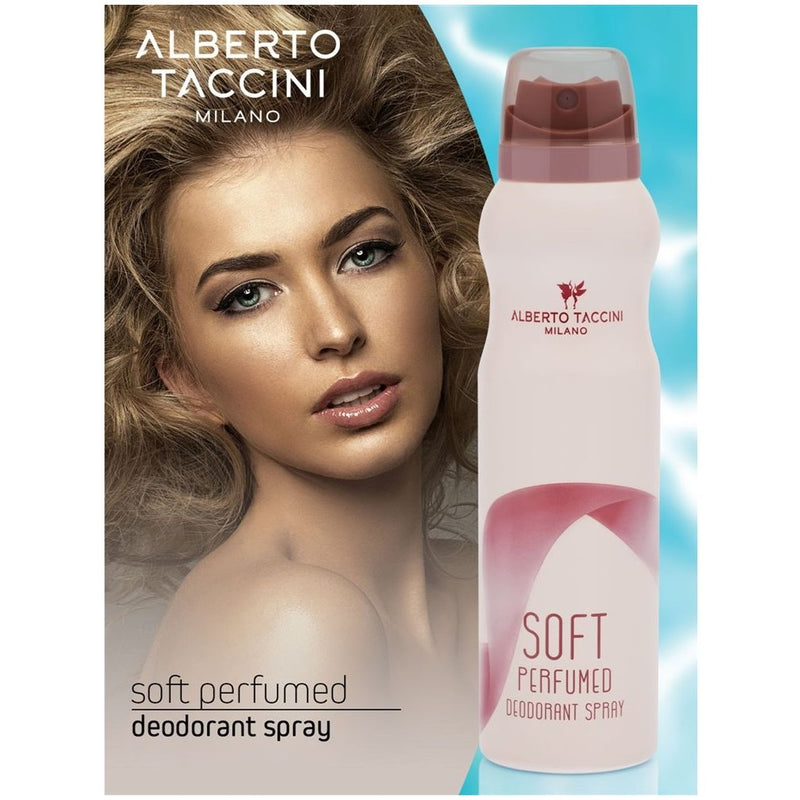 Alberto Taccini Soft Perfumed Deodorant Spray 150ml BD