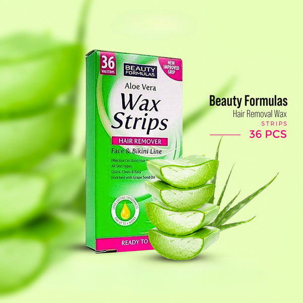 Aloe Vera Wax Strips