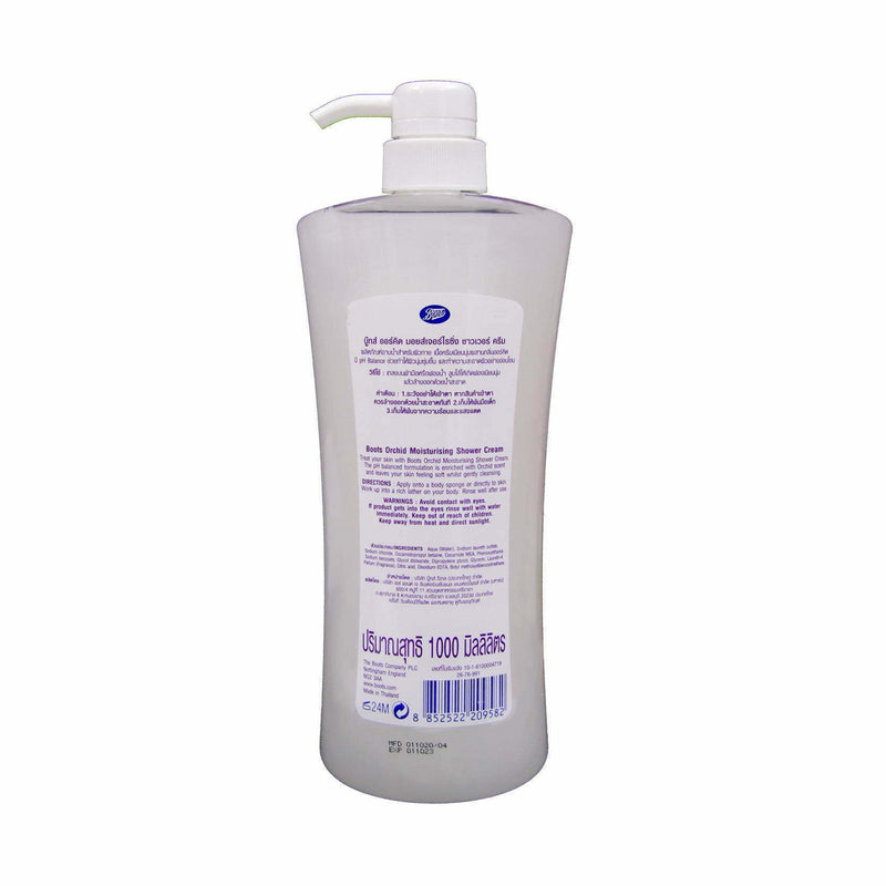 Boot's Orchid Moisturising Shower Cream 1000ml BD