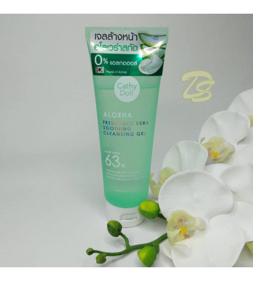 Cathy Doll AloeHa Fresh Aloe Vera Soothing Cleansing Gel 120ml