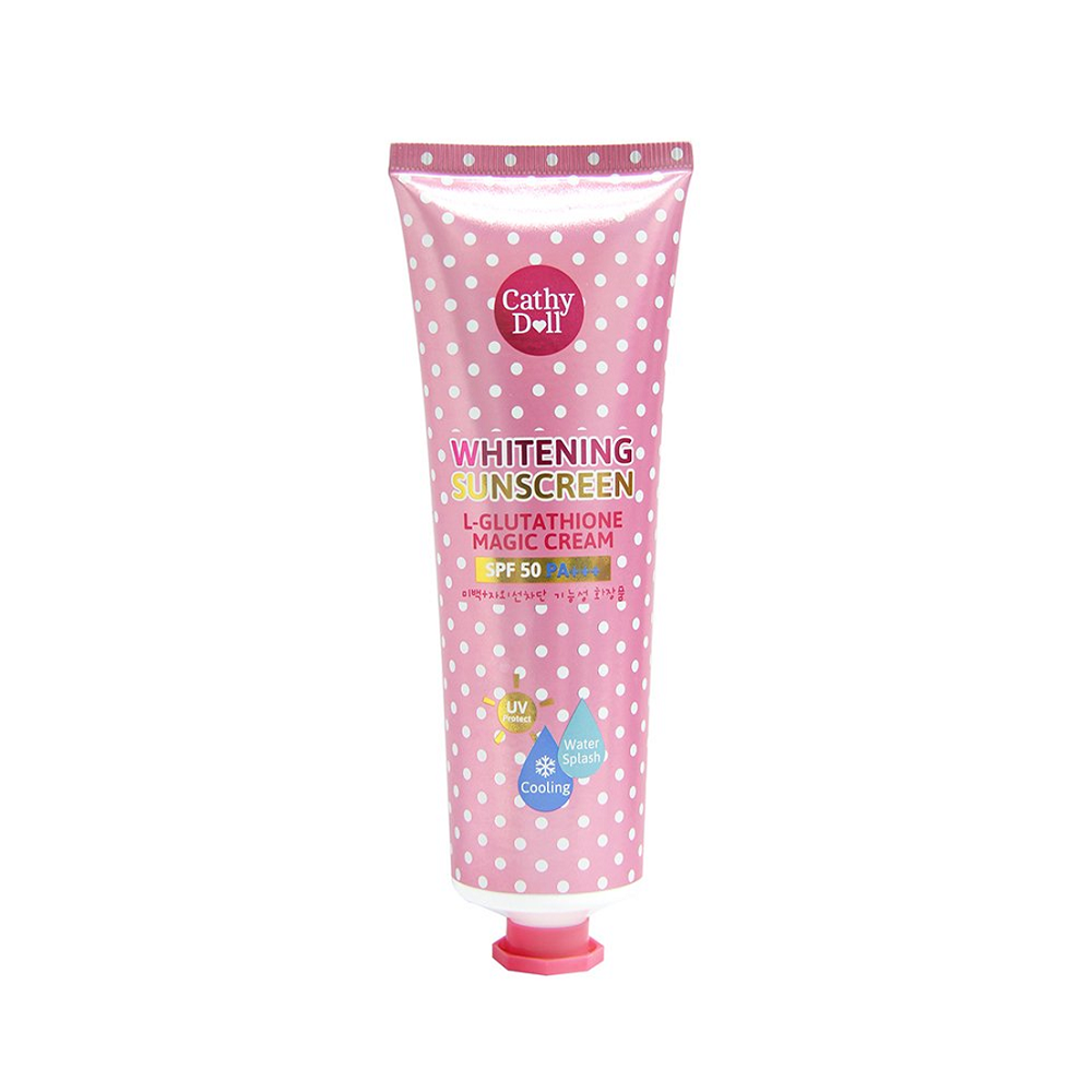 cathy doll l-glutathione magic cream spf 130 pa+++ review Instant Skin Whitening - to make pores instantly disappear Cathy Doll L-Glutathione Magic Cream