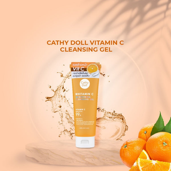 Cathy Doll Whitamin C Brightening Cleansing Gel 120ml BD