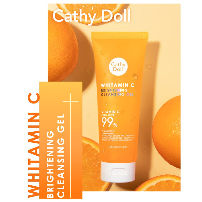 Cathy Doll Whitamin C Brightening Cleansing Gel 120ml BD