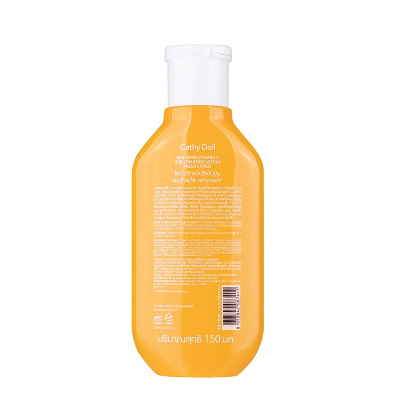 Cathy Doll Whitamin Vitamin C Arbutin Body Lotion Fresh Citrus 150ml BD