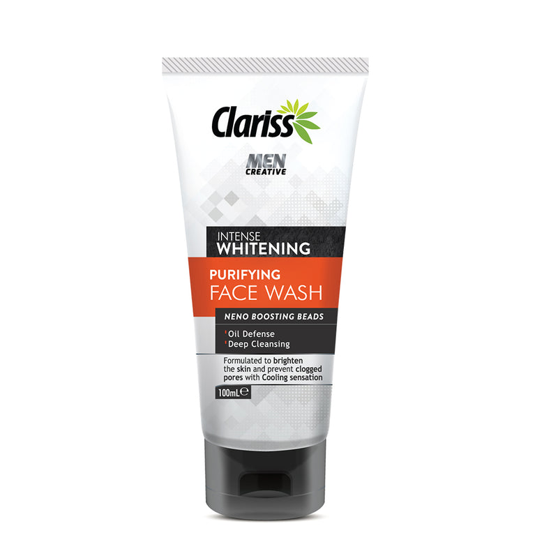 Clariss Intense Whitening Purifying Face Wash For Him 100ml BD