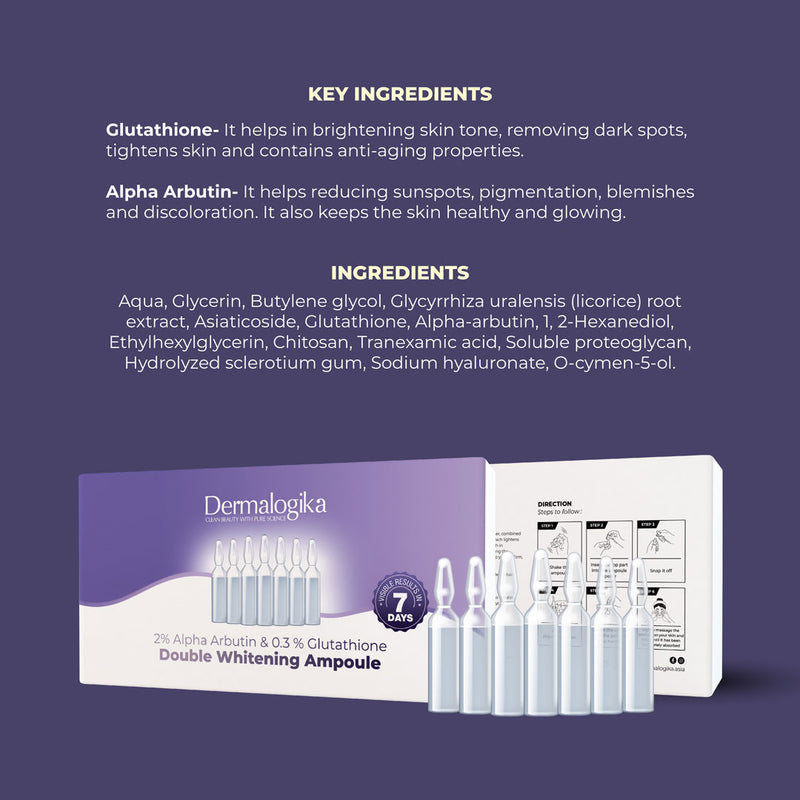 Dermalogika Double Whitening Ampoule 7p BD