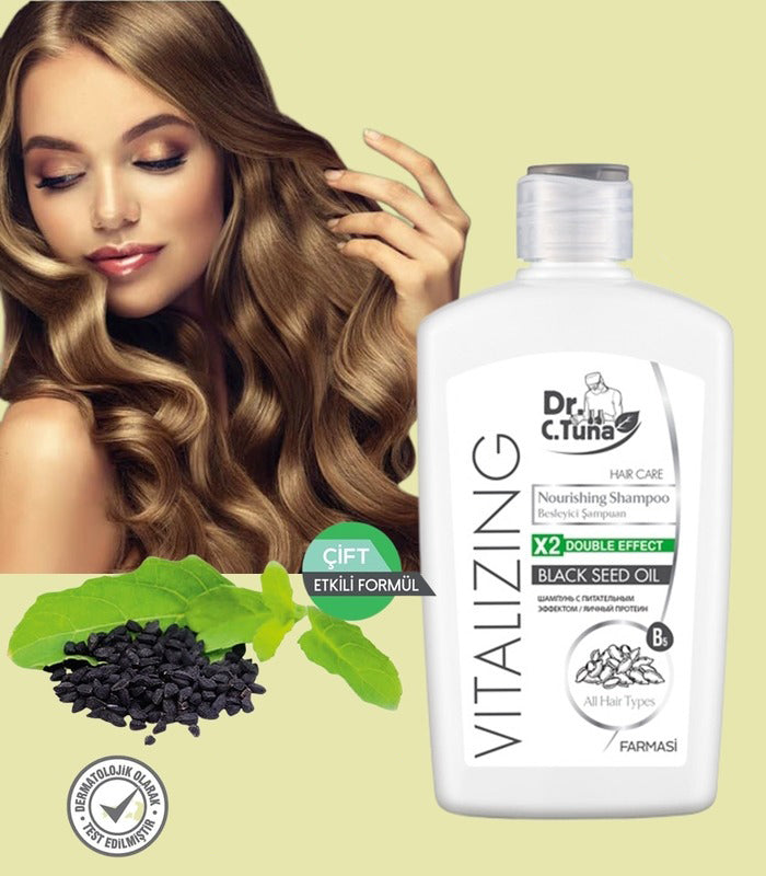 Dr. C. Tuna Vitalizing Black Seed Shampoo 500ml BD