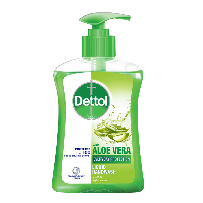 Dettol Aloe Vera Liquid HandWash 200ml BD