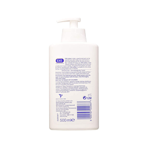 E45 Moisturising Lotion 200ml BD