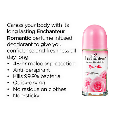 Enchanteur Romantic Perfumed Deo Roll-On 50ml BD