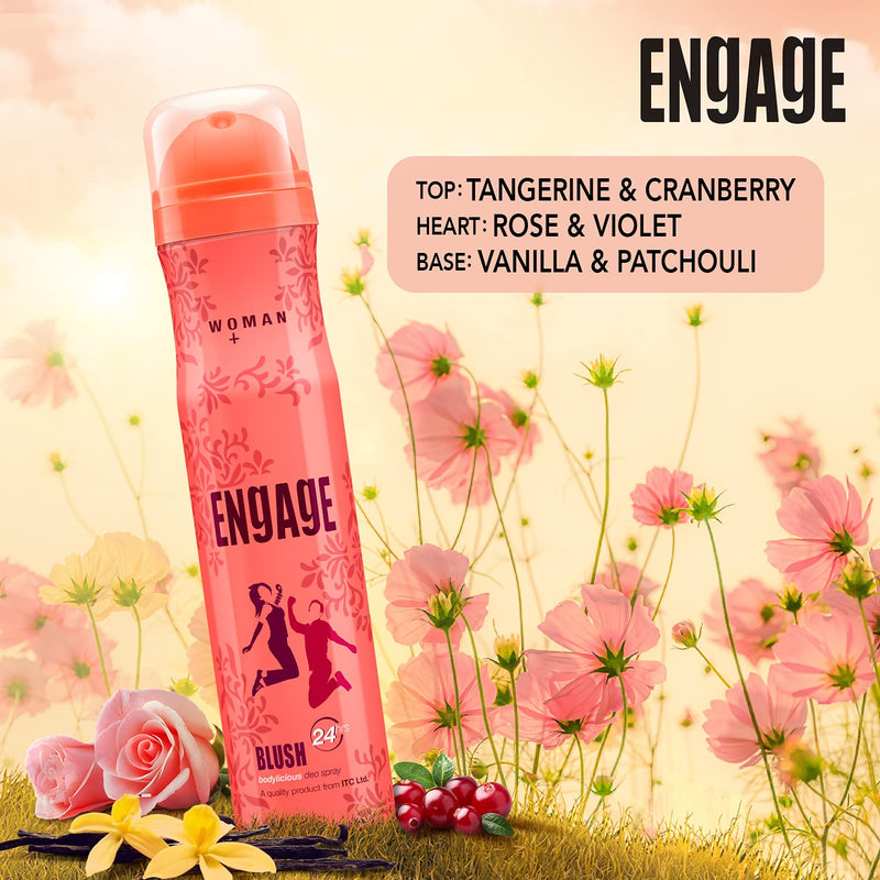 Engage Bush Bodylicious Deodorant Spray for Her 150ml BD