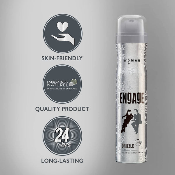 Engage Drizzle Bodylicious Deodorant Spray for Her 150ml BD