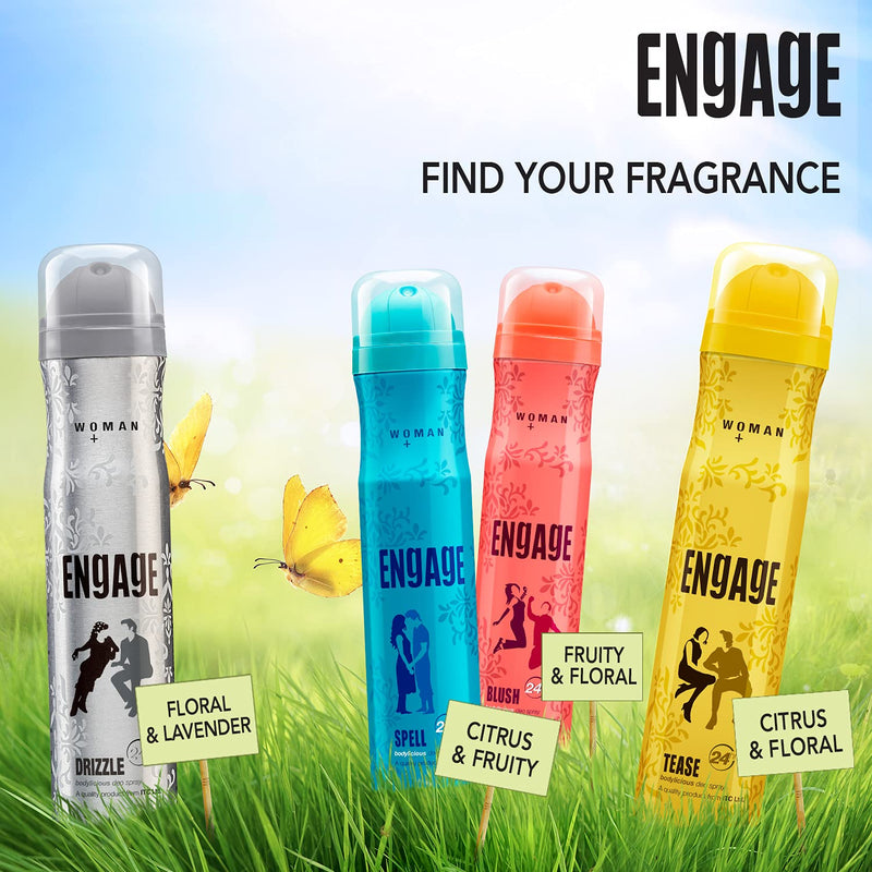 Engage Drizzle Bodylicious Deodorant Spray for Her 150ml BD