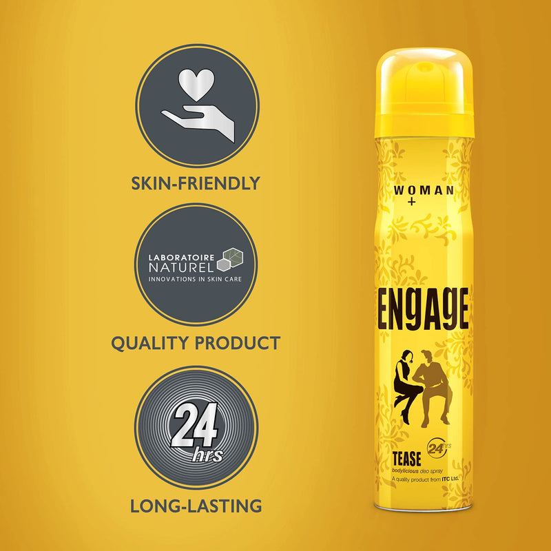 Engage Tease Bodylicious Deodorant Spray for Her 150ml BD