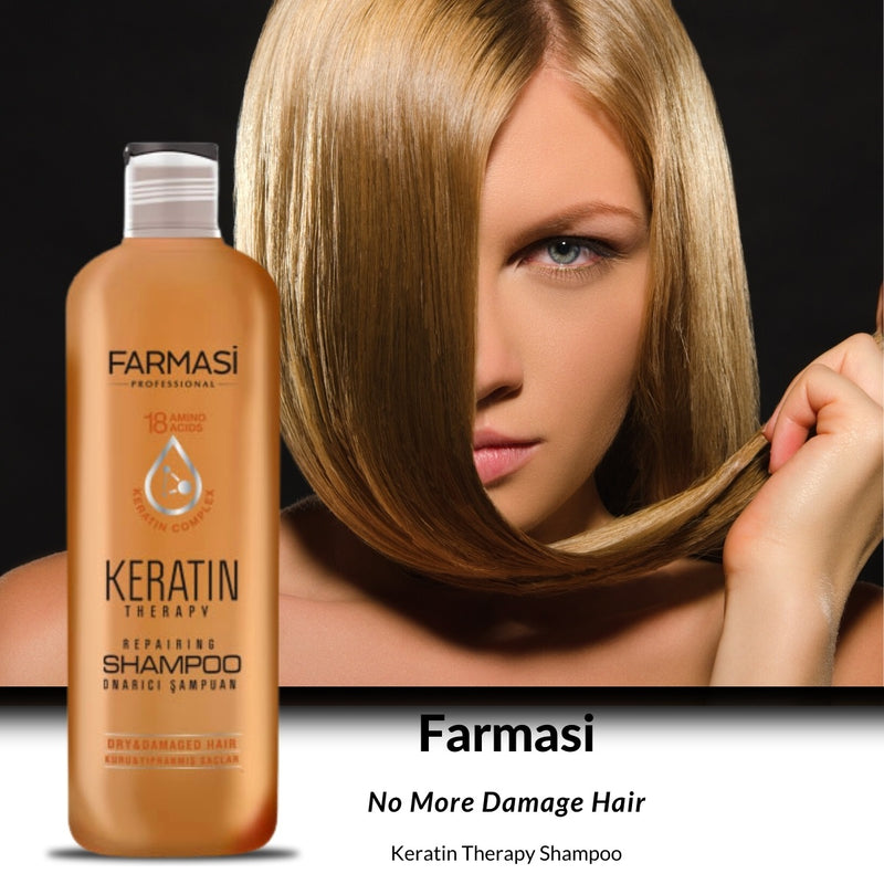 Farmasi Keratin Therapy Shampoo 360ml BD