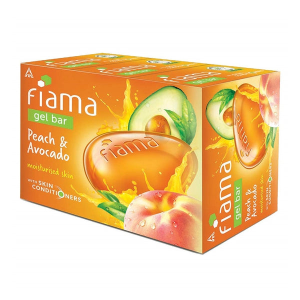 Fiama Peach & Avocado Gel Bar Soap 125g BD