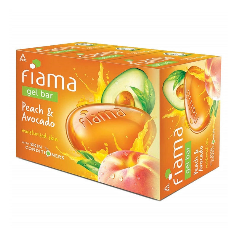 Fiama Peach & Avocado Gel Bar Soap 125g BD