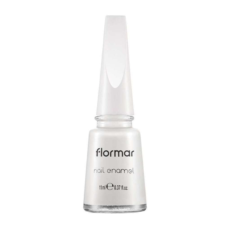 Flormar Nail Enamel Bright White 400 BD