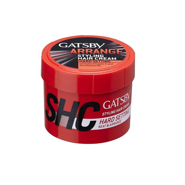 Gatsby Hard Setting Treatment Hair Cream 125g