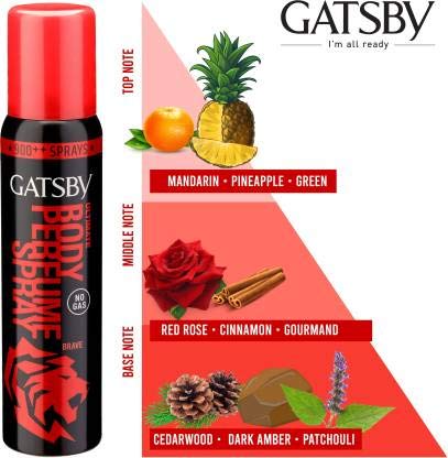 Gatsby Ultimate Body Perfume Spray Brave 120ml BD