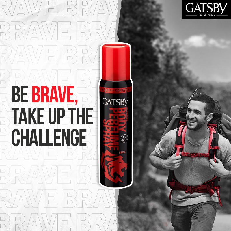 Gatsby Ultimate Body Perfume Spray Brave 120ml BD