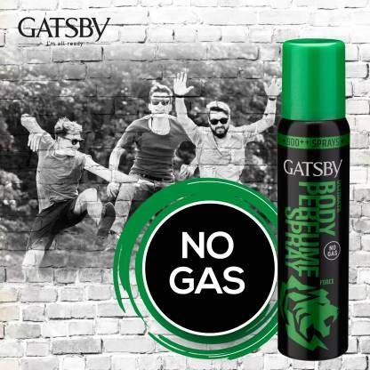 Gatsby Ultimate Body Perfume Spray Force 120ml BD