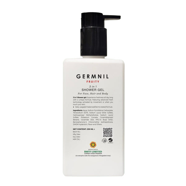 Germnil Fruity 3 In 1 Shower Gel 250ml BD